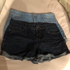 Two pairs of Calvin Klein shorts